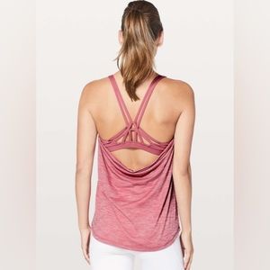 Lululemon Moment To Movement 2-In-1 Tank
Heathered Cherry Tint / Cherry Tint